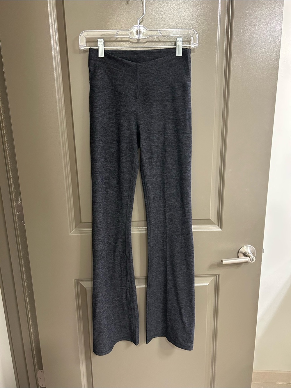 Fabletics Women’s Charcoal Gray Flare Leg Bottoms